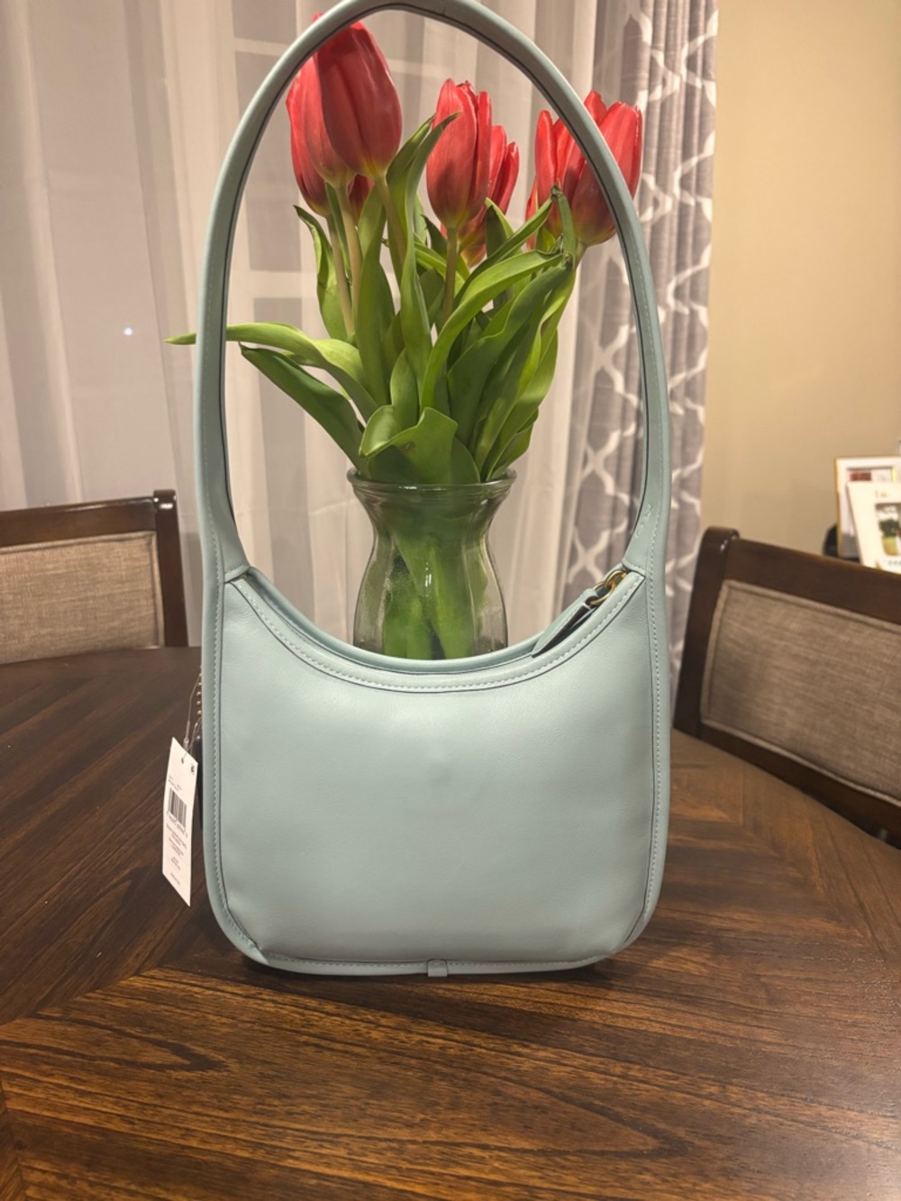 Coach Curve Zip Shoulder Bag NWT